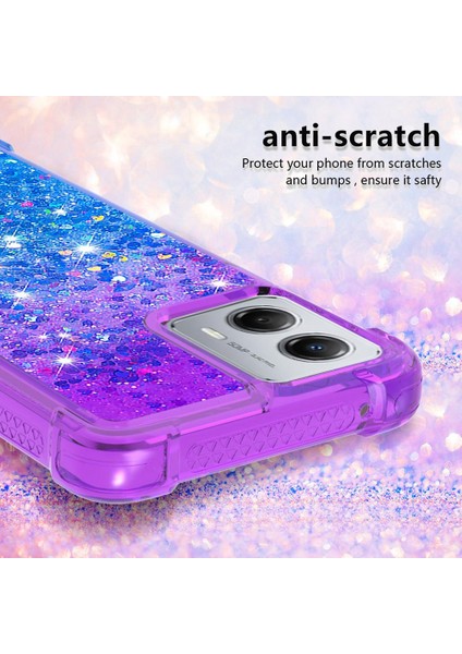 Motorola Moto G 5g Için Kılıf 2023 Sıvı Glitter Komik Bling Parlak Kristal (Yurt Dışından) indirimleri