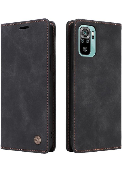 Xiaomi Redmi Not 10 4g Için Flip Case Cüzdan Kılıf Kapak Çevirin (Yurt Dışından)