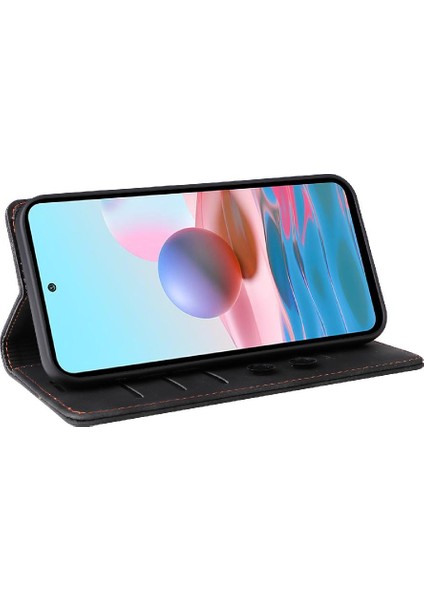 Xiaomi Redmi Not 10 4g Için Flip Case Cüzdan Kılıf Kapak Çevirin (Yurt Dışından) modelleri
