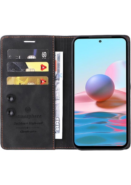 Xiaomi Redmi Not 10 4g Için Flip Case Cüzdan Kılıf Kapak Çevirin (Yurt Dışından) fırsatları