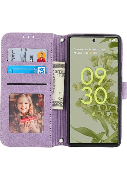Google Piksel 7A Manyetik Kapatma Cüzdan Kılıf Kickstand Pu Için Flip Case (Yurt Dışından) indirimleri