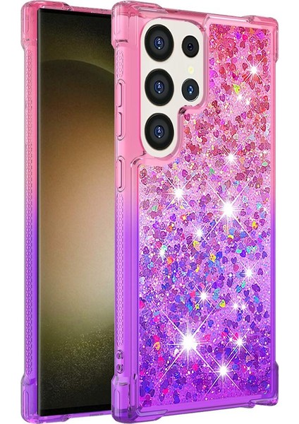 Samsung Galaxy S24 Ultra 5g Akan Sparkle Hareketli Kapak Temizle (Yurt Dışından) modelleri