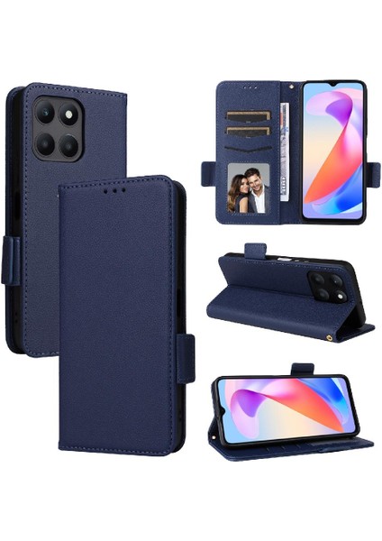 Onur Için Kılıf X6A 4g Pu Deri Kart Yuvaları Tutucu Yan Toka Manyetik (Yurt Dışından)