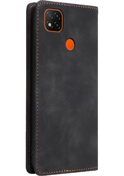 Xiaomi Redmi 9c Için Flip Case Basit Iş Kılıf Darbeye (Yurt Dışından)