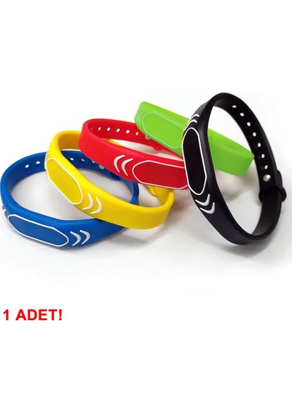 125KHZ Rfıd Rfid Manyetik Bileklik Su Geçirmez Silikon Proximity Göstergeç
