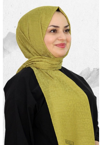 Minelli Jakarlı Pamuk Şal EŞ5278-8