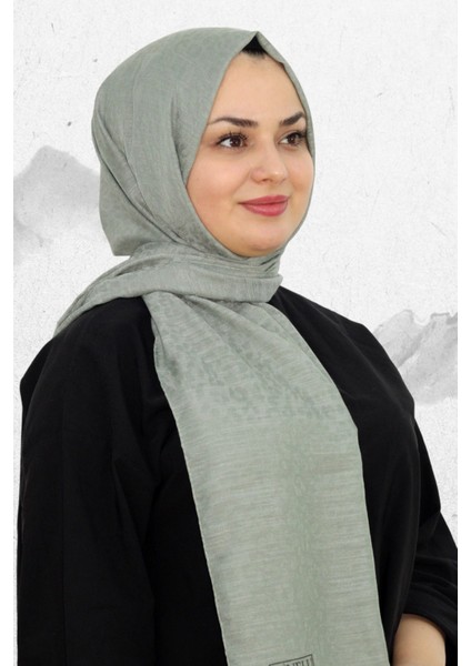 Minelli Jakarlı Pamuk Şal EŞ5278-9