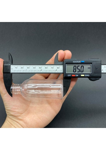 50 cc Kısa Plastik Şişe Beyaz Kapaklı 50 ml Kapaklı Pet Şişe x 10 Adet modelleri