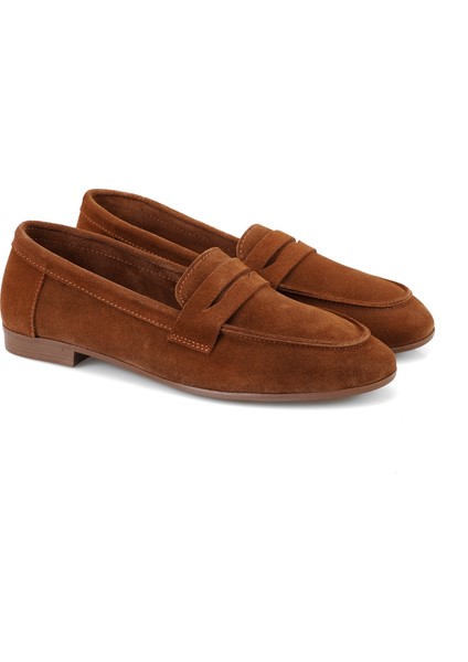 Deidre Taba Kadın Süet Deri Loafer