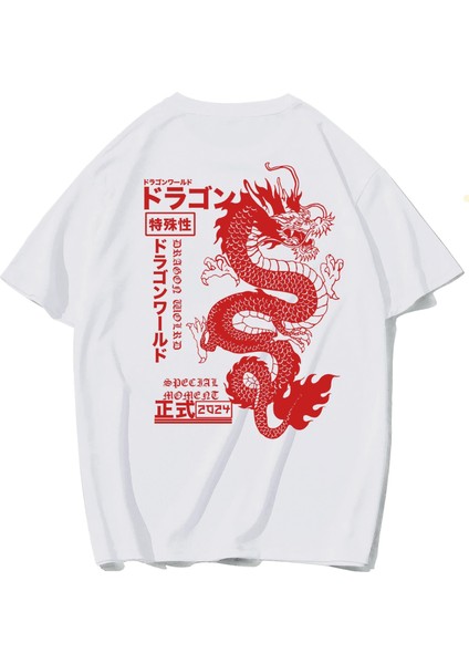Oversize Dragon World T-Shirt
