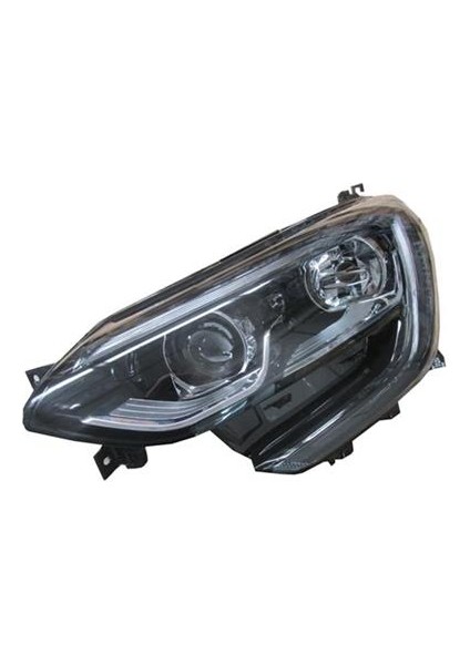 Renault Megane- Iv- Sd/hb- 16/19; Far Lambası Sol Elektrikli/motorlu/mercekli/siyah (Touch) (Ayfar)