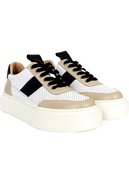 Kadde Kadın Ayakkabı - Bej-Beyaz fiyatları