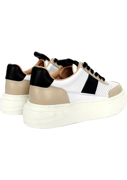 Kadde Kadın Ayakkabı - Bej-Beyaz fırsatları