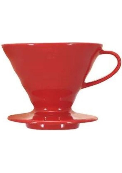 Kırmızı Seramik Dripper 600 ml ve üzeri, Türkiye menşei, şık ve dayanıklı tasarım