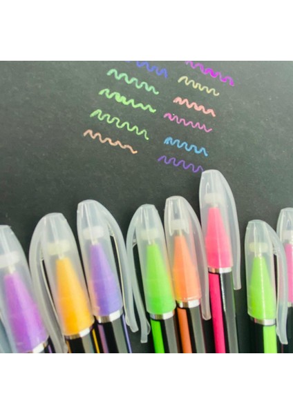 Pastel Jel Mürekkepli Kalem 1 0 mm 12 Renk fiyatları