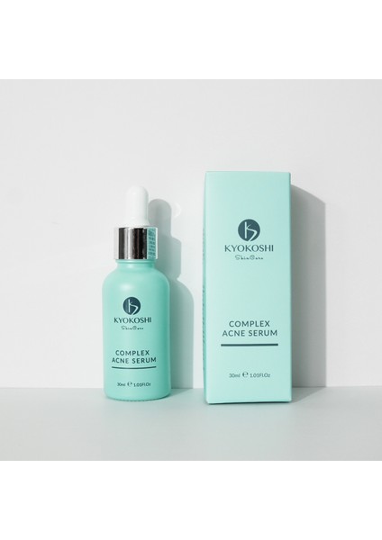 Complex Acne Serum | Yağlı Akneli Ciltler İçin Salisilik Asitli Temizleyici Serum