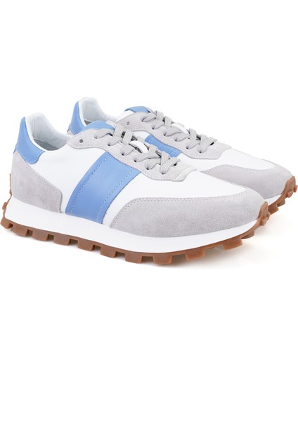 Joshua Gri Erkek Süet Deri Spor Ayakkabı