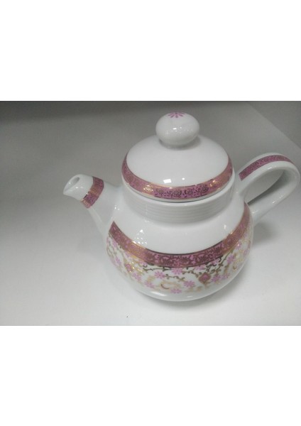 Şık porselen demlik, 0-499 ml, Türkiye üretimi, zarif ve fonksiyonel tasarım modelleri