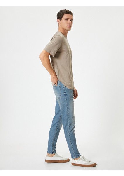 Skinny Fit Kot Pantolon Michael Jean fiyatları