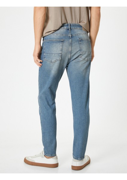 Skinny Fit Kot Pantolon Michael Jean fırsatları