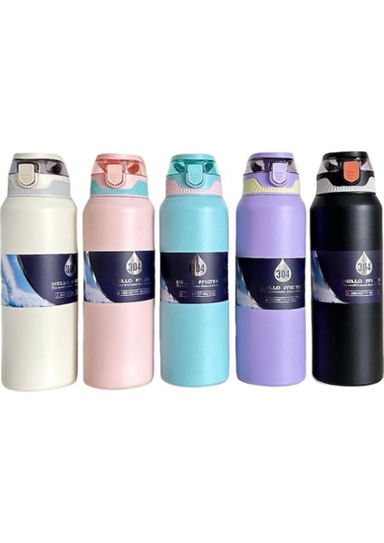 Yüksek Dereceli Sıcak ve Soğuk Paslanmaz Çelik (Stanless Steel) Termos 1000 ml (1 Lt)