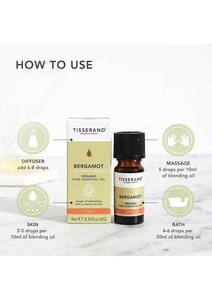 Bergamot Uçucu Yağı - Organik