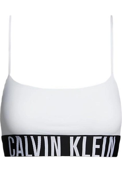 Calvin Klein Beyaz Bralet