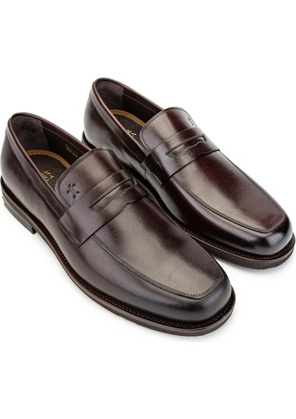 Erkek Deri Kahverengi Loafer Ayakkabı 183 29901 Erk Ayk Y24 Kahve Akdr fiyatları