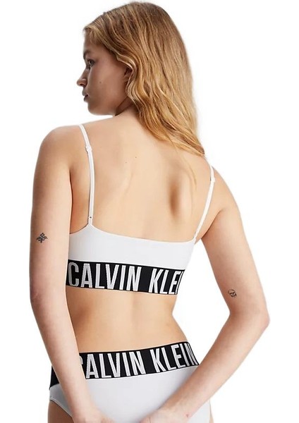 Calvin Klein Beyaz Bralet