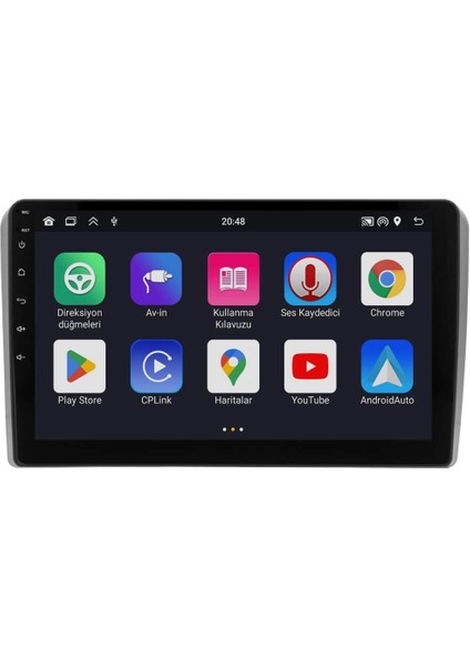 Audi A3 Multimedya Sistemi (2005-2012) Android 14 Multimedya - 2 GB Ram - 32 GB Hafıza - Carplay CRV4010XP