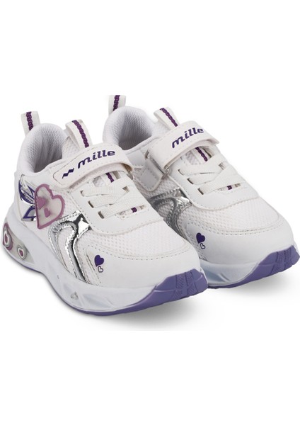 Paolıno Kız Çocuk Sneaker Ayakkabı Beyaz / Mor fiyatları