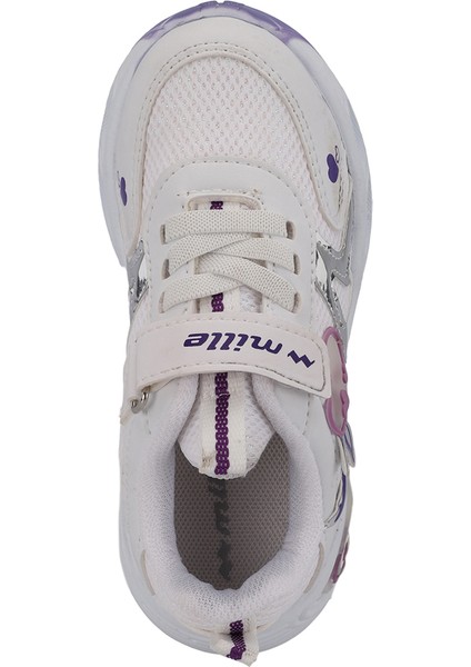 Paolıno Kız Çocuk Sneaker Ayakkabı Beyaz / Mor indirimleri