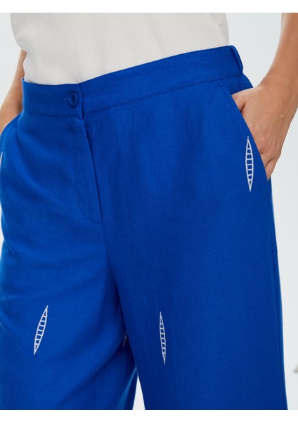 Delik Işi Nakış Detaylı Capri 68523 indirimleri