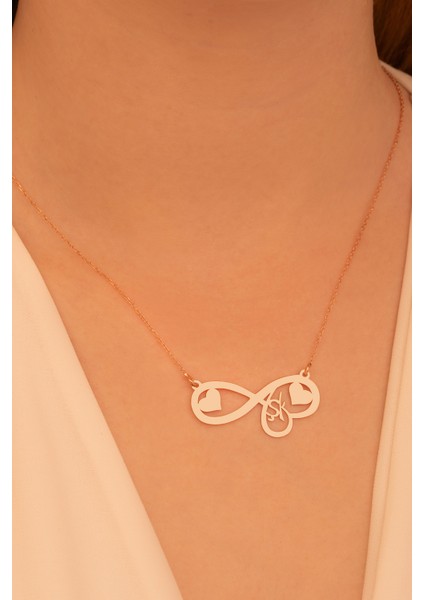 Harfli Sonsuzluk Gümüş Kolye fiyatları