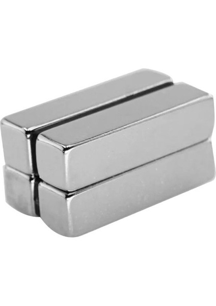 1 Adet 40MM x 10MM x 10MM Süper Güçlü Neodyum Mıknatıs (Tekli Paket)