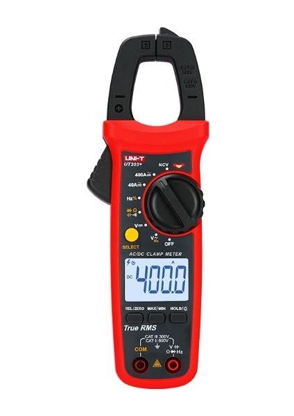 UT-203+ Ac/dc 400A True Rms Dijital Pensampermetre ;unı-T