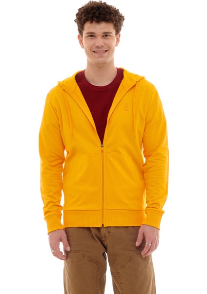 GS Store Galatasaray Erkek Basic Fermuarlı Sweatshirt E221235