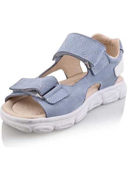 Görk Bebe Çocuk Genç Ortopedik Hakiki Deri Unisex Kız Erkek Sandalet