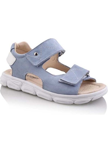 Görk Bebe Çocuk Genç Ortopedik Hakiki Deri Unisex Kız Erkek Sandalet