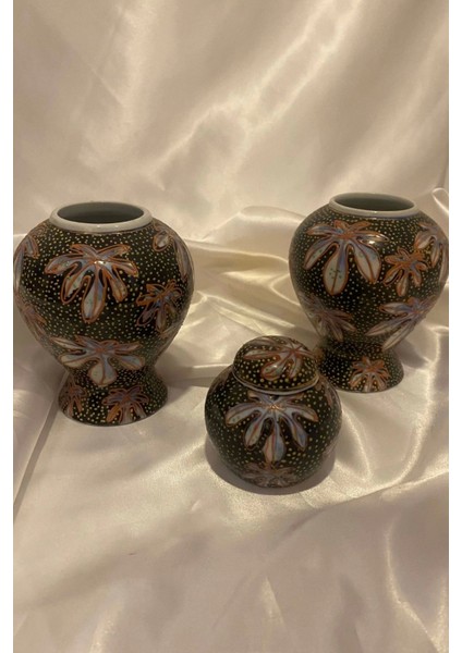 El Işi Seramik Vazo Seti 3 Lü