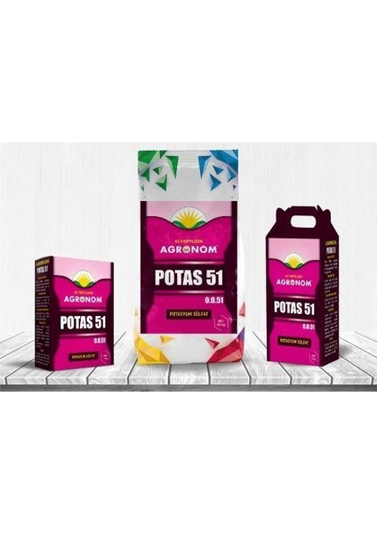 Potas 51 0.0.51 Potasyum Sülfat 1 kg