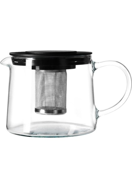 600ml Cam Demlik Çelik Süzgeçli, CZ Menşei, Şık ve Dayanıklı Tasarım fırsatları