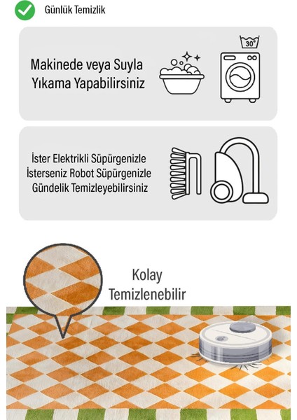 Parçalı Kare Desen Dijital Baskılı Zenit Kilim fiyatları