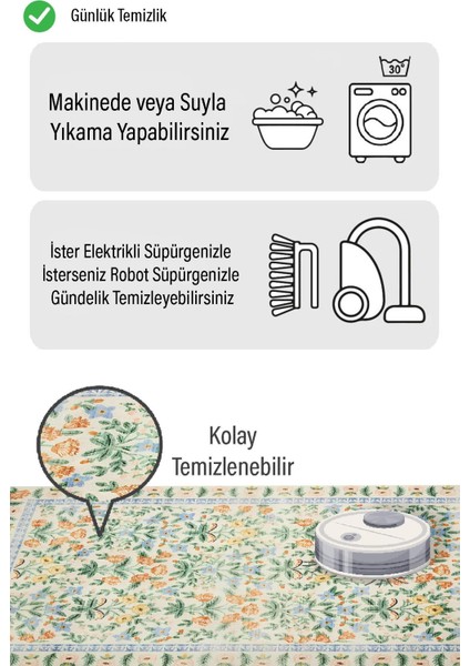 Doğa ve Bitki Desen Dijital Baskılı Zenit Kilim fiyatları