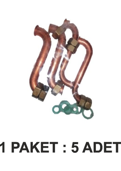 Kombi Bakır Montaj Seti (2 Adet 1/2- 2 Adet 3/4) Paket 5 Lu
