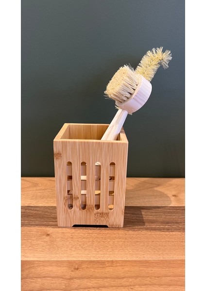 Bambu/kare Kaşıklık- Organizer
