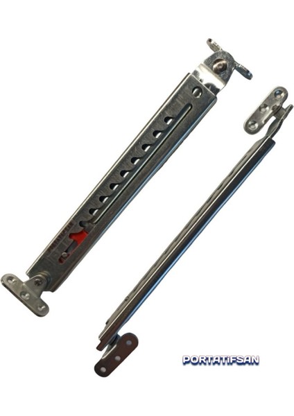 3 Adet Ayarlı Destek Mekanizması. Iki Ucu 90DRC Pabuçlu, 10 Kademe Ayarlı fırsatları