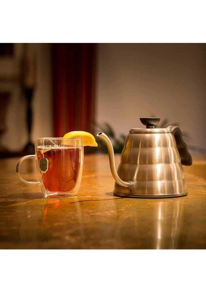 Paslanmaz Çelik Kettle, 800 ml, Slim Tasarım, Dayanıklı ve Şık Görünüm fiyatları