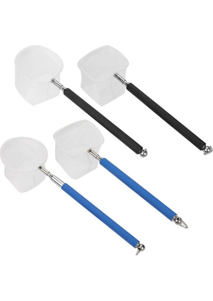 Siyah Kare Ağ Stili Ayarlanabilir Mini Balık Ağı Kutup Akvaryum Tankı Karides Katlanır Iniş Fly Fishing Için Yuvarlak Kare Net (Yurt Dışından) indirimleri