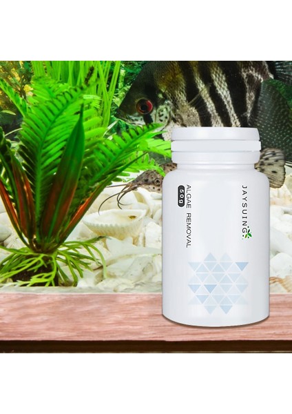 Granül Tarzı 50G Tank Yosun Sökücü Akvaryum Yosun Yosun Kovucu Ajan Balık Tankı Gölet Temizleyici Yüzme Havuzu Akvaryum Temizleme Araçları (Yurt Dışından)